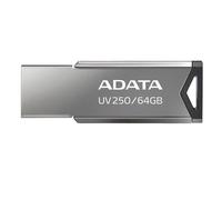 Unità flash USB Adata UV250 64GB Metallo Silver senza cappuccio