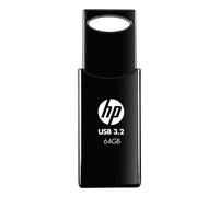 HP 712w Unità Flash USB 3.2 Gen 1 64GB, nero, velocità di lettura fino a 120 MB/s