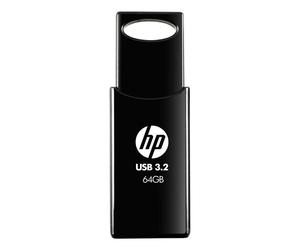 Unità flash USB HP 712w 64GB USB 3.2 Gen 1 120MB/s Nero