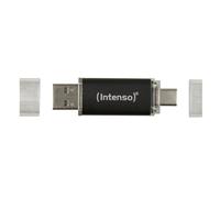Unità flash USB Intenso Twist Line 256GB USB-A USB-C Alluminio Antracite