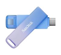 SanDisk Creator Phone Drive, 256GB (Chiavetta USB, Per iPhone/iPad, PC e Mac, Con connettori Lightning e USB-C, Velocità fino a 90 MB/s, include tre mesi di Adobe Lightroom, robusto involucro)