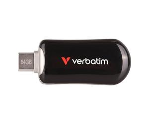 Unità flash USB Verbatim 30224 64 GB USB Type-C 3.2 Gen 1 nera