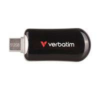 30227 VERBATIM PLECTRA USB-C FLASH DRIVE BLACK 512GB