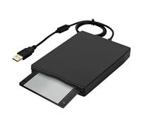 Unità floppy USB da 3,5 pollici, lettore floppy esterno portatile, accessori per computer FDD da 1,44 MB, unità USB, lettore di schede ultrasottile per Windows 98SE/ME/2000/XP/VISTA/Win7//Mac OS 10.3