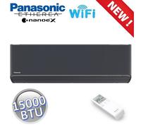 Unità interna ETHEREA Nero Grafite WIFI integrato 15000 BTU per impianti mono/m