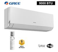 Unità interna R32 Gree CLIVIA white WiFi 9000 btu 2.5 Kw - lampada UVC - mono e