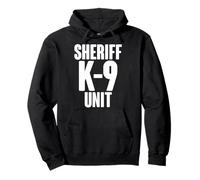 unità K9 Sheriff K-9 Felpa con Cappuccio