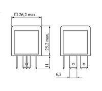 Unità lampeggiatore BOSCH 0 986 332 071 per MG MG ZT 2 2002-2003