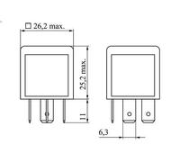 Unità lampeggiatore per BOSCH 0 986 332 071 per MG ZT 2 2002-2003