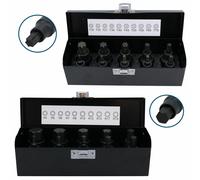 Unità metrica esagonale 1/2" + punte a percussione Torx Star prese 4 mm - 19 ...