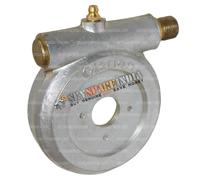 Unità mozzo Speedo rapporto 2:1 adatta per Royal Enfield Bullet BSA Norton Aj...