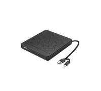 Unità ottica esterna, compatibile con DVD/CD, SD/TF, USB 3.0/Type-C, ampia compatibilità, plug and play, nera
