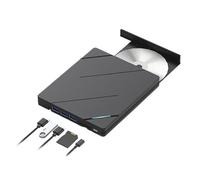 Unità Ottica Esterna Multifunzione USB3.0 PC Masterizzatore DVD-RW/CD Supporto Scheda TF Disco U Salvaspazio(DVD-RW)