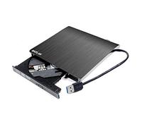 Unità ottica esterna portatile DVD CD ROM, per HP Dell Lenovo Asus Acer MSI Clevo Alienware Gaming Laptop PC, USB 3.0 Pop-Up DVD-RW DVD-RAM CD-R/RW lettore di dischi Nuovo in scatola nero