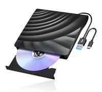 Unità ottica esterna USB 3.0 portatile 3D - Lettore combinato CD DVD, masterizzatore for computer PC Notebook
