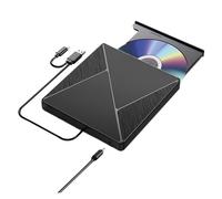 Unità Ottica Esterna USB 3.0 Unità CD Masterizzatore DVD For Notebook Portatile TYPE-C Esterna Facile Da Usare(Dual Line Bilateral Optical Drive)