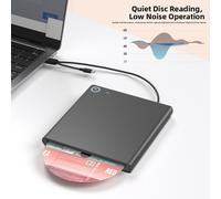 Unità ottica esterna USB 30 sottile per masterizzatore DVD RW CD per laptop uso