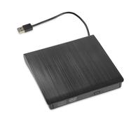 Unità ottica iBox IED02 DVD-ROM USB 3.2 Gen 1 portatile/desktop nera