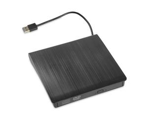 Unità ottica iBox IED02 DVD-ROM USB 3.2 Gen 1 portatile/desktop nera