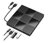 Unità Ottica Multifunzione Esterna 7 In 1 Computer USB Lettore Dvd Laptop Bruciatore Esterno Ultrasottile Facile Da Usare