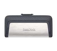 Sandisk Ultra Dual USB Drive Type-C 256 GB, USB 3.1 Type C, Nero/Argento