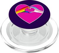Unità solidarietà amore LGBTQI empowerment uniti arcobaleno PopSockets PopGrip per MagSafe