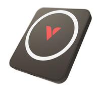 Verbatim Snapback SSD da 512 GB, SSD esterno, USB 3.2 Gen 2x2, fino a 1900 MB/s in lettura e scrittura 1800 MB/s, hard disk esterno portatile con cavo USB C da 20 cm, per iPhone, Android, PC e Mac