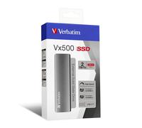Unità SSD esterna Verbatim VX500 - 2 TB (grigio)