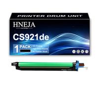 Unità Tamburo CS921de, Unità Imaging Compatibile 76C0PK0 76C0PV0 per Lexmark CS921de CS923de CX920de CX921de CX922de CX923dte CX923dxe CX924dte CX924dxe Stampante,Black-1 Pack