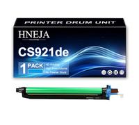 Unità Tamburo CS921de, Unità Imaging Compatibile 76C0PK0 76C0PV0 per Lexmark CS921de CS923de CX920de CX921de CX922de CX923dte CX923dxe CX924dte CX924dxe Stampante,Cyan-1 Pack