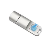Unità USB C per impronte digitali 16-256 GB Crittografia biometrica sicura Archiviazione portatile per telefoni portatili Sicurezza biometrica Unità USB