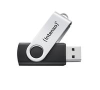 Unità USB Intenso Office Line 256 GB USB-A 3.2 Nero Argento Girevole