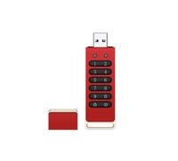 Unità USB Sicura, Chiavetta USB Crittografata da 128 GB con Password Hardware Memory Stick con Tastierino USB 3.1 Disk Flash