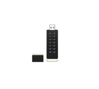 Unità USB Sicura, Chiavetta USB Crittografata da 256 GB con Password Hardware Memory Stick con Tastierino USB 3.0 Disco Flash Nero