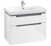 Villeroy & Boch Subway 2.0 mobile sottolavabo, 2 scomparti estraibili, A91410DH, Subway 2.0 [Mobili da Bagno > Mobili Lavabo]