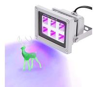 UniTak3D 405nm 6W Stampante 3d Lampada Polimerizzante in Resina UV,60W di Effetto di Uscita,per Stampante 3D SLA/DLP e Solidificare Resina Fotosensibile