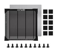 UniTak3D Tavolo a Nido d'Ape Laser 400x400mm Honeycomb Laser Bed Compatible with XTool D1/D1 Pro/S9/S10/S30 Pro/RAY5/Falcon 2 Engraver Desktop Protection with Aluminum Plate Working Area 360x360mm