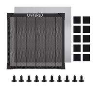 UniTak3D Tavolo a Nido d'Ape Laser 440x440mm Honeycomb Laser Bed Compatible with XTool D1/D1 Pro/S9/S10/S30 Pro/RAY5 Engraver Desktop Protection with Aluminum Plate Working Area 400x400mm