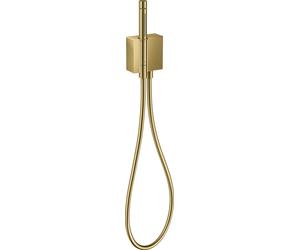 Unité AXOR Edge Porter de taille manuelle avec douchette à main à tige 2 jets et tuyau de douche, taille diamant, 46521990, 46521990, Colorazione: Ottica in oro lucido