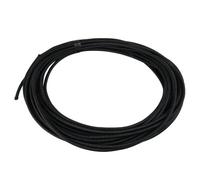 Unitec 10362 - Corda Elastica da 10 m x 8 mm, Colore: Nero
