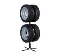 Unitec 10905 F Supporto per 4 Cerchioni e Pneumatici Auto, 10-43,2 cm (17'')
