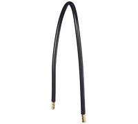 Unitec, 40191, Copricavi con capicorda, 350 mm, 10 mm², 3 pz., colore: Nero