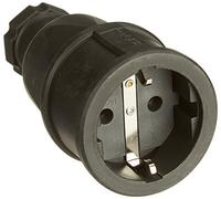 Unitec 40554L - Presa con protezione in gomma