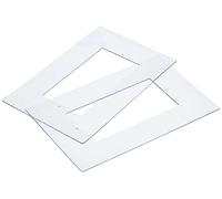 Unitec 40661 2 Protezioni per Carta da Parati, Trasparente, Set di 2 Pezzi, 22 cm lunghezza