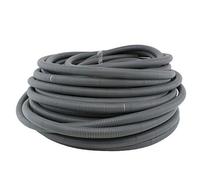 Unitec 40776 - Tubo flessibile EN25, classificazione 3341, 50 m, colore: Grigio scuro