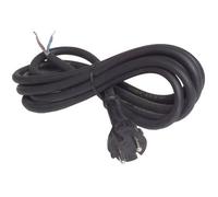 uniTEC 44552 - Cavo per trapano H07RN-F 2x1,5 mm², con spina, 3 m