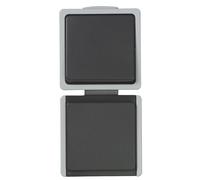 Unitec 45247L, Set per presa elettrica a montaggio verticale Aquarius FR