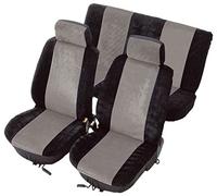 Unitec 84384 - Set di coprisedili Colori, 8 Pezzi, Colore: Antracite