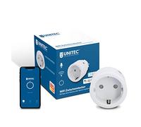UNITEC - Adattatore Wi-Fi, presa intelligente WLAN, con timer e temporizzatore, Design Award 2021