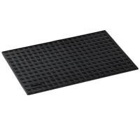 UNITEC Clip 74575 - Tappetino per Auto a Nido d'Ape, 60 x 41 cm, Colore: Nero